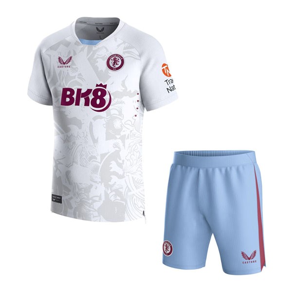 Camiseta Aston Villa 2ª Niño 2023 2024